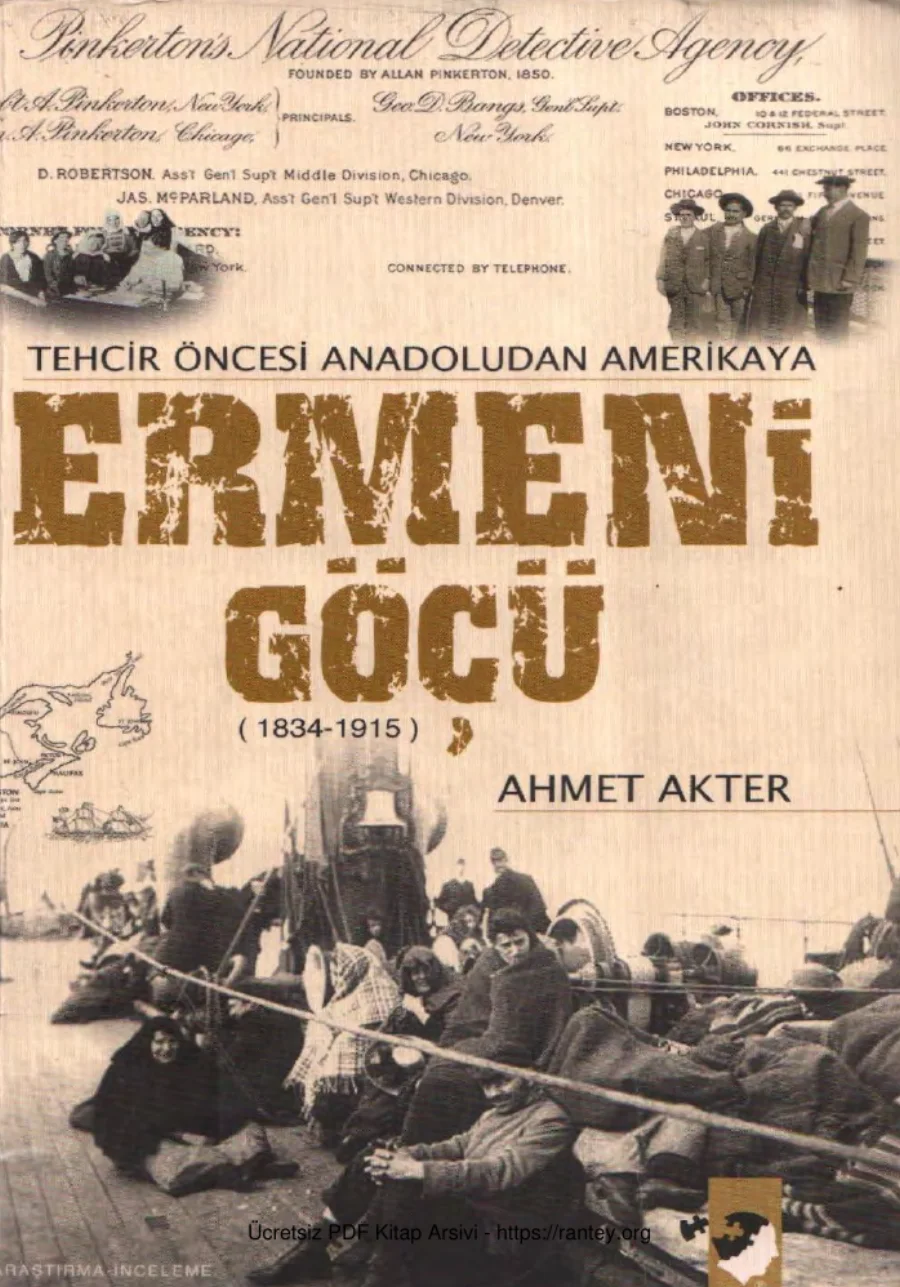 Tehcir Öncesi Anadoludan Amerikaya Ermeni Göçü 1834 1915 IQ Yayınları kapak görseli