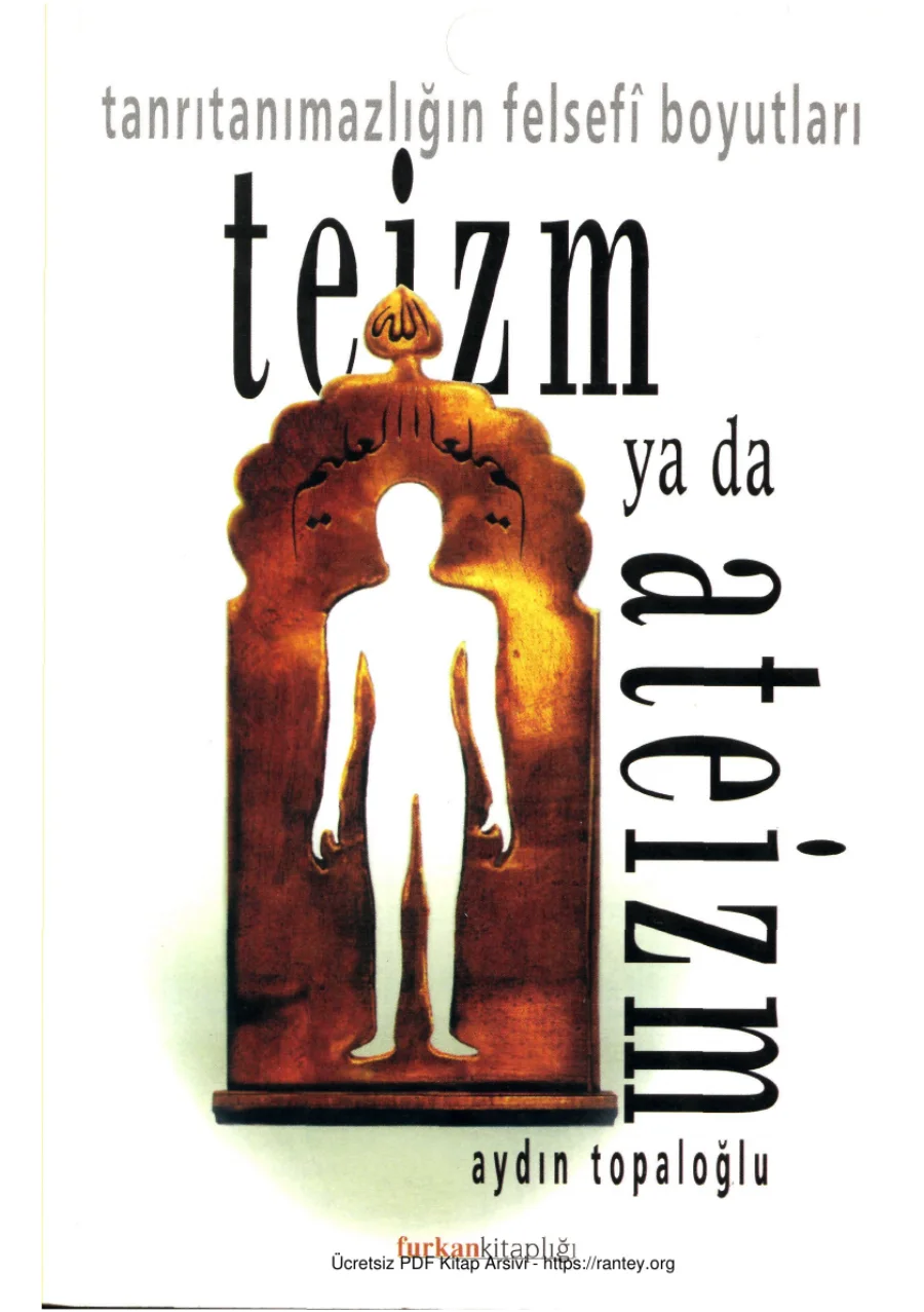 Teizm ya da Ateizm Tanritanimazligin Felsefi Boyutlari kapak görseli