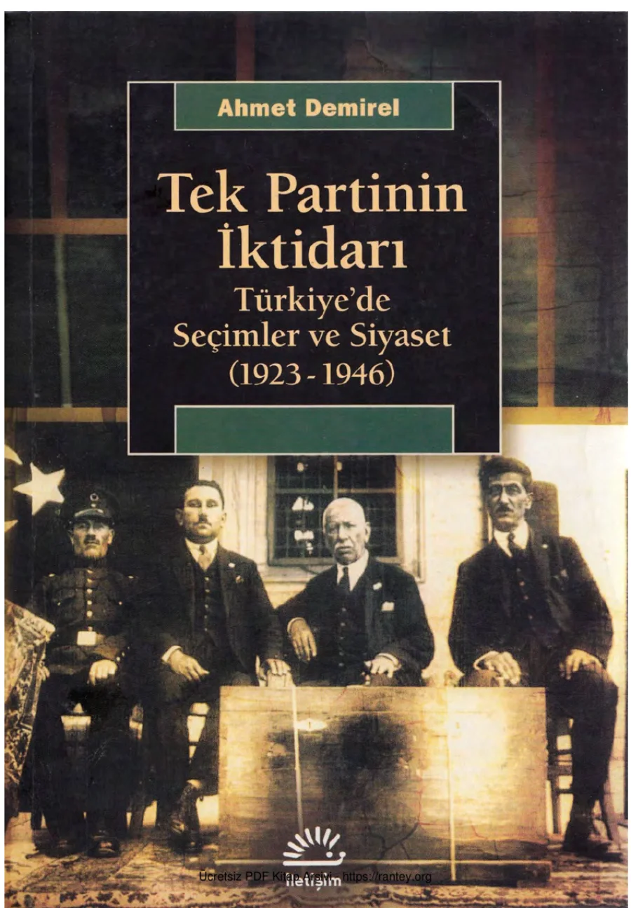 Tek Partinin İktidarı İletişim Yayınları kapak görseli