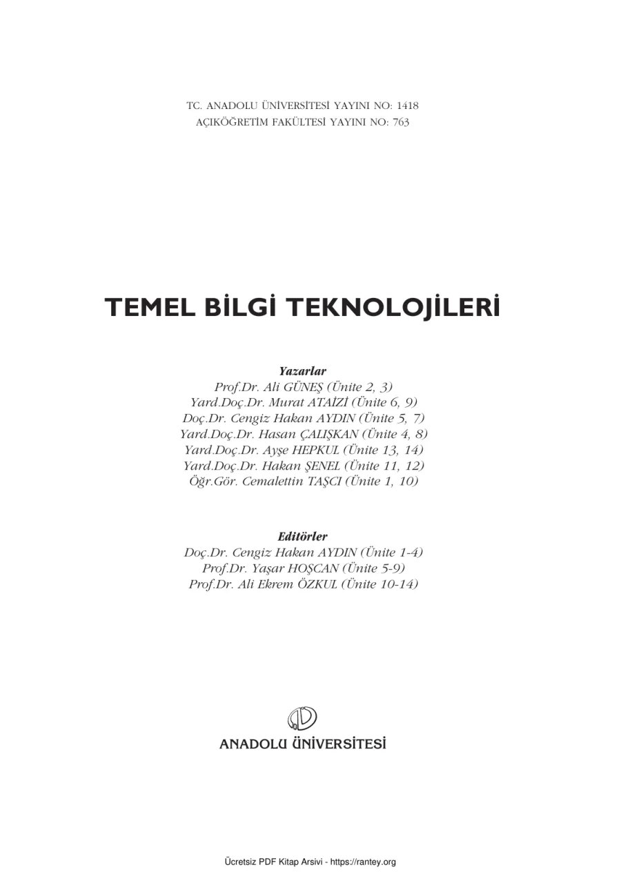 TemelBilgiTeknıolojileri BIL102U kapak görseli