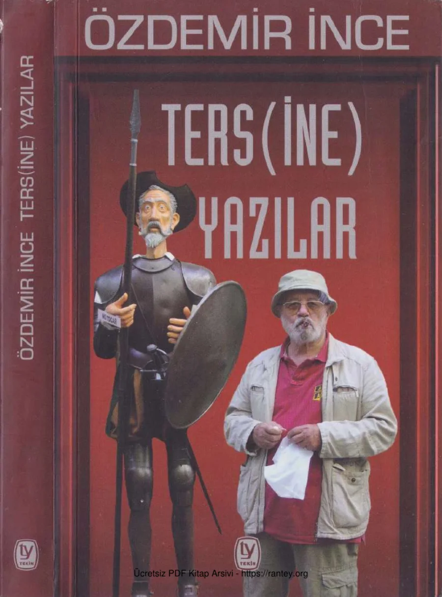 Tersine Yazılar kapak görseli