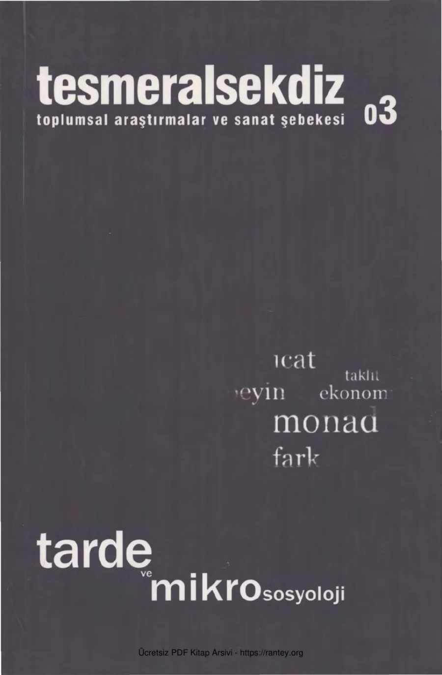 Tesmeralsekdiz Sayı 003 - Yaz 2008 kapak görseli