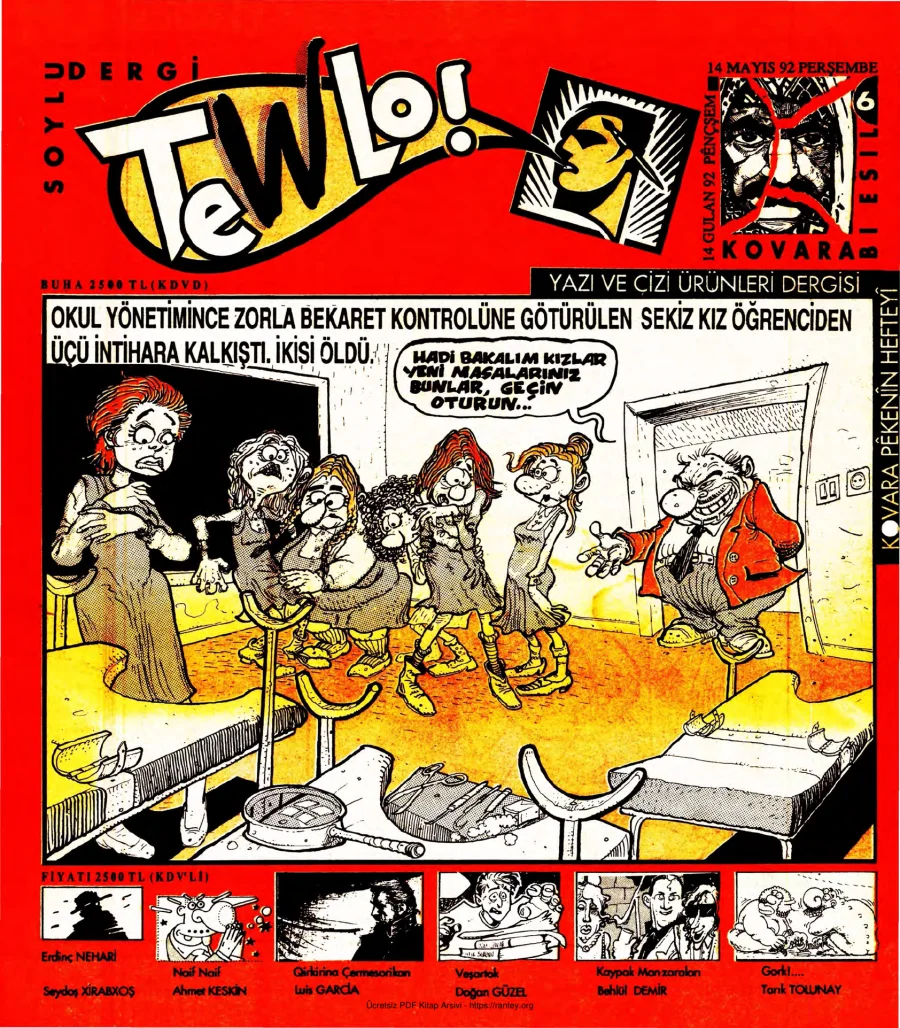 Tewlo Sayı 006 kapak görseli
