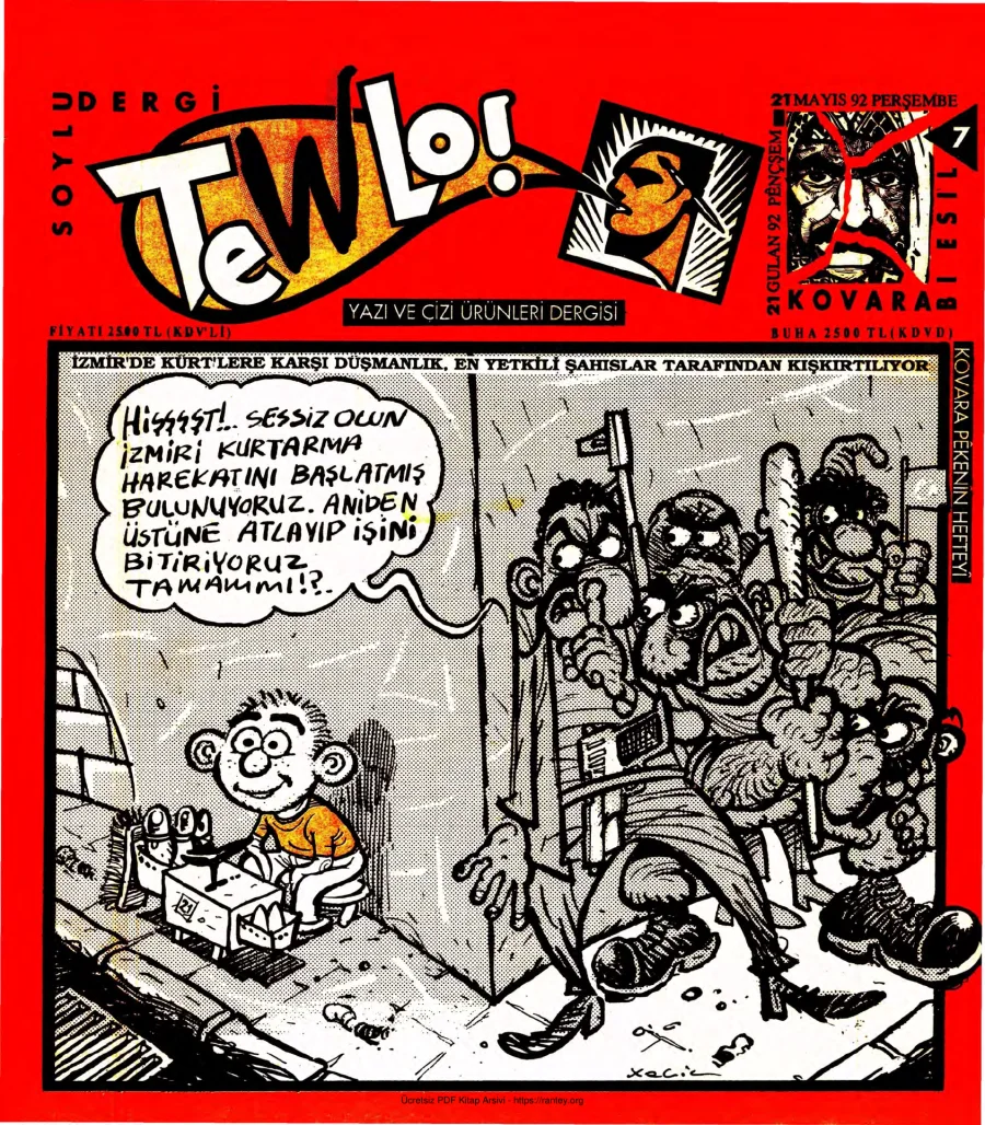 Tewlo Sayı 007 kapak görseli