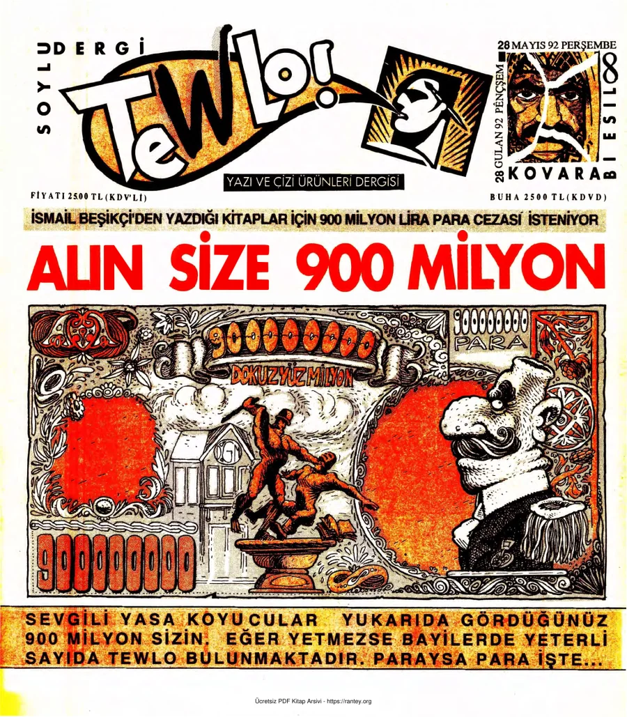 Tewlo Sayı 008 kapak görseli