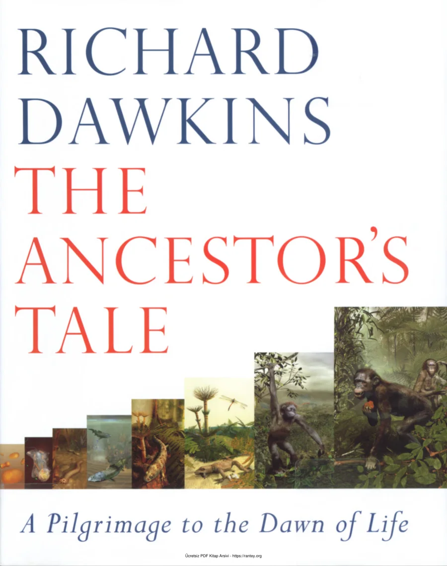 The Ancestors Tale Weidenfeld Nicolson Press kapak görseli
