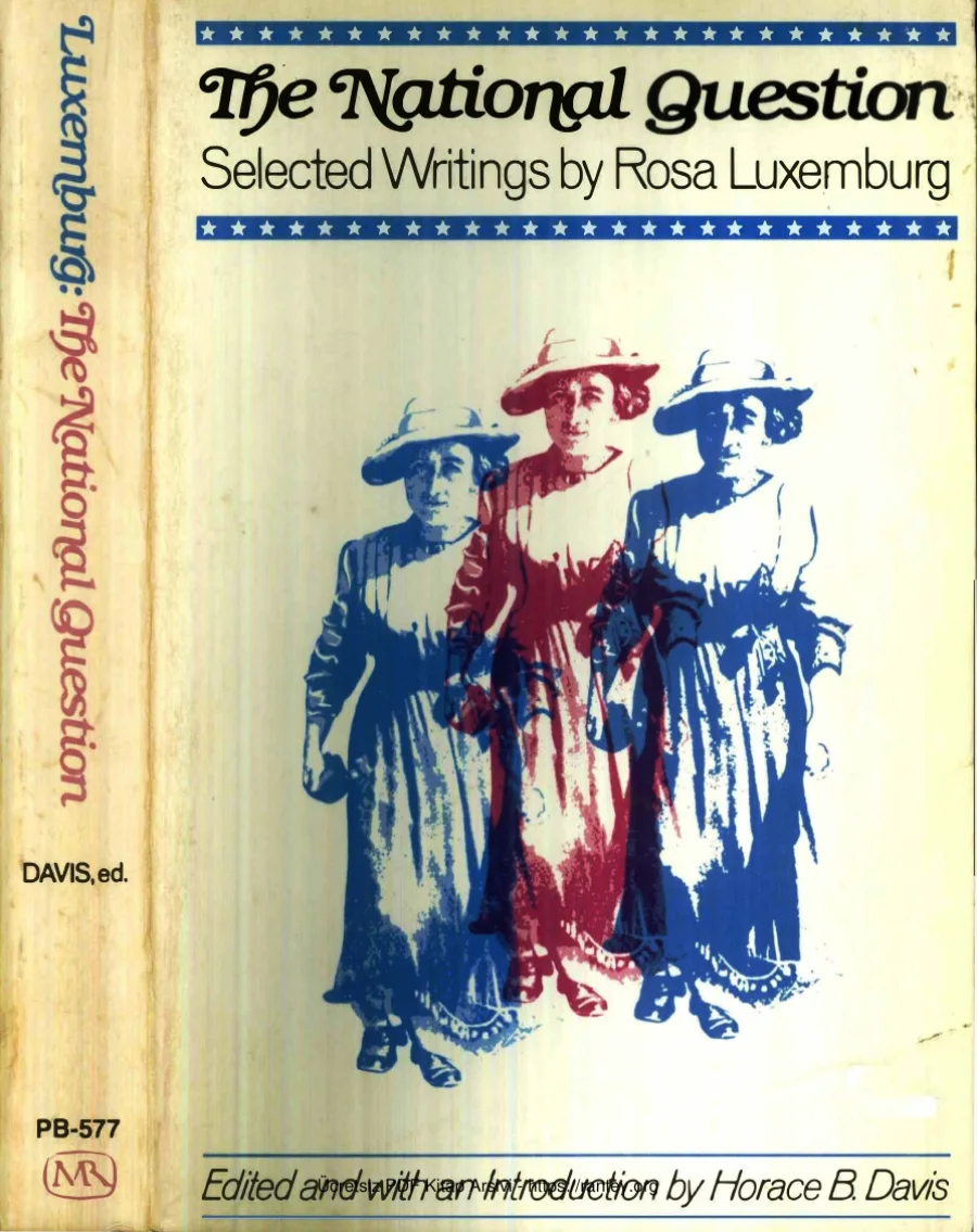 The National Question Selected Writings Monthly kapak görseli