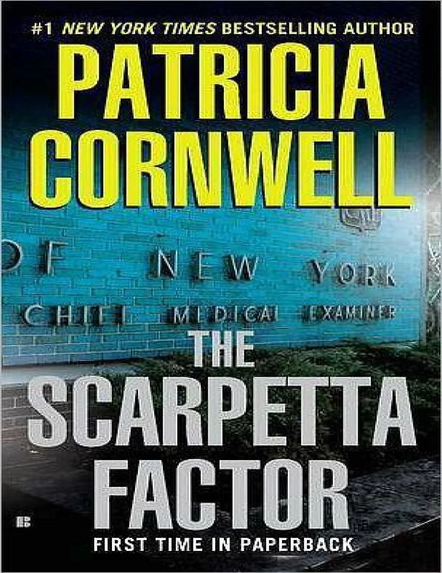 The Scarpetta Factor kapak görseli