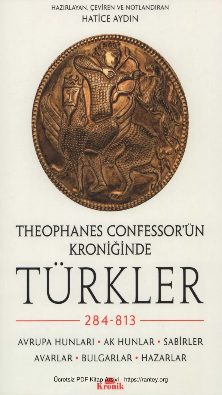 Theophanes Confessorün Kroniğinde Türkler kapak görseli
