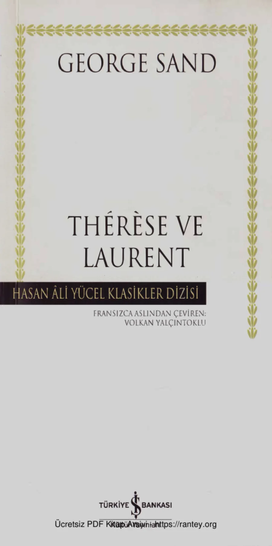 Therese ve Laurent kapak görseli