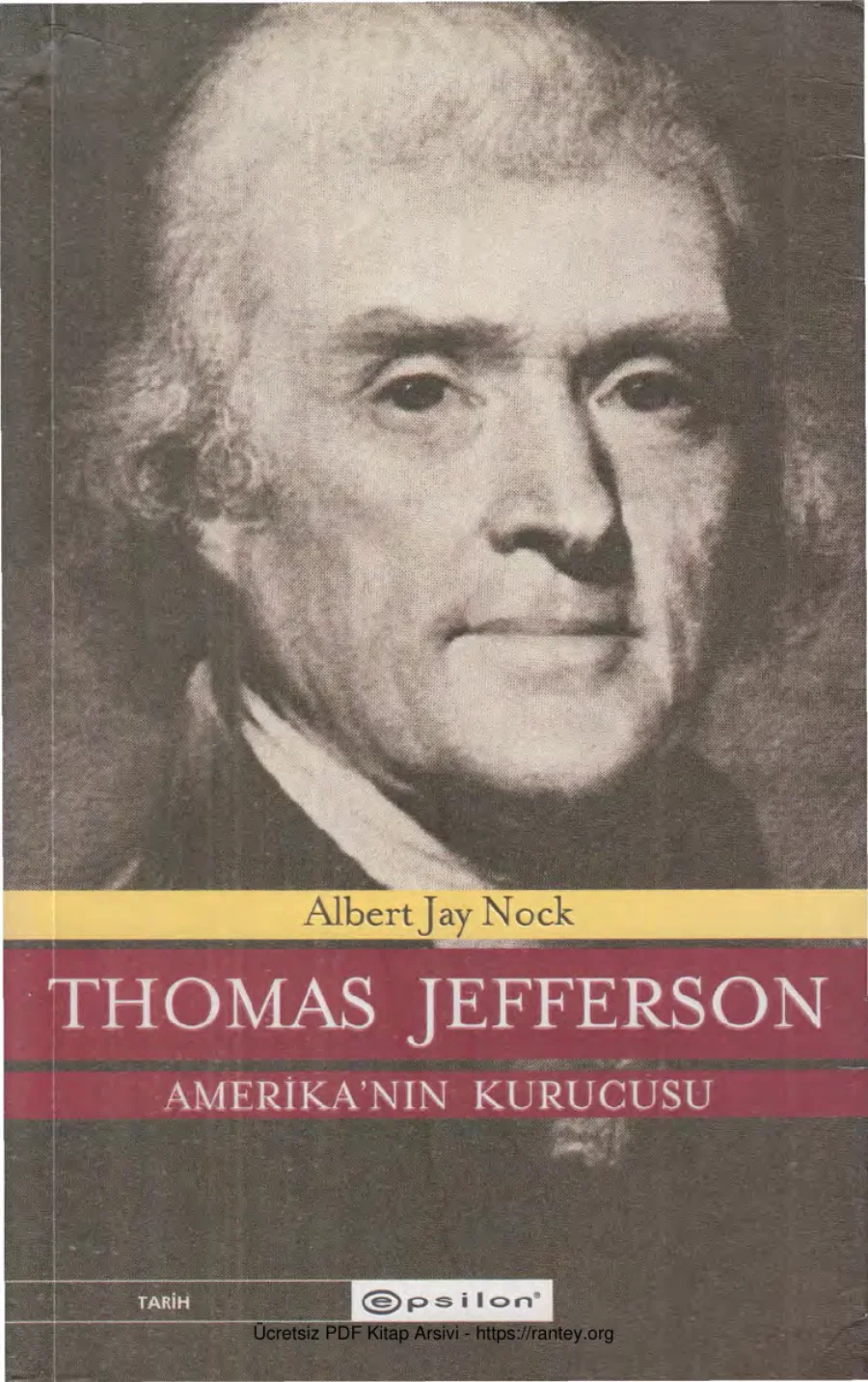 Thomas Jefferson Amerikanın Kurucusu kapak görseli