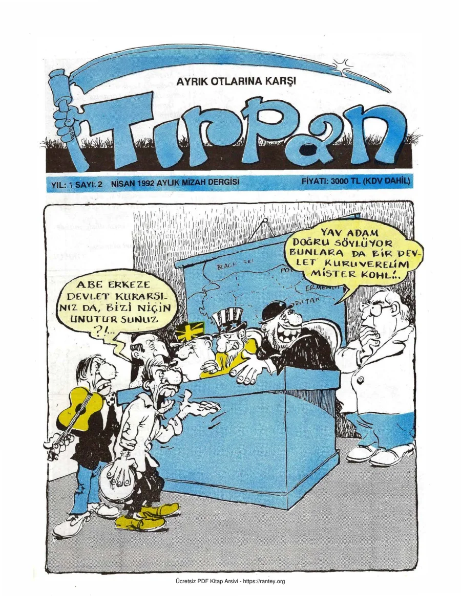 Tırpan Sayı 02 kapak görseli