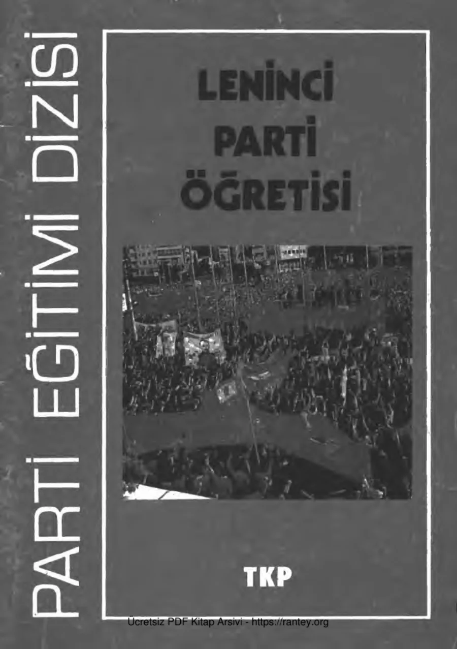 TKP 1970 Parti Eğitim Dizisi Leninci Parti Öğretisi kapak görseli