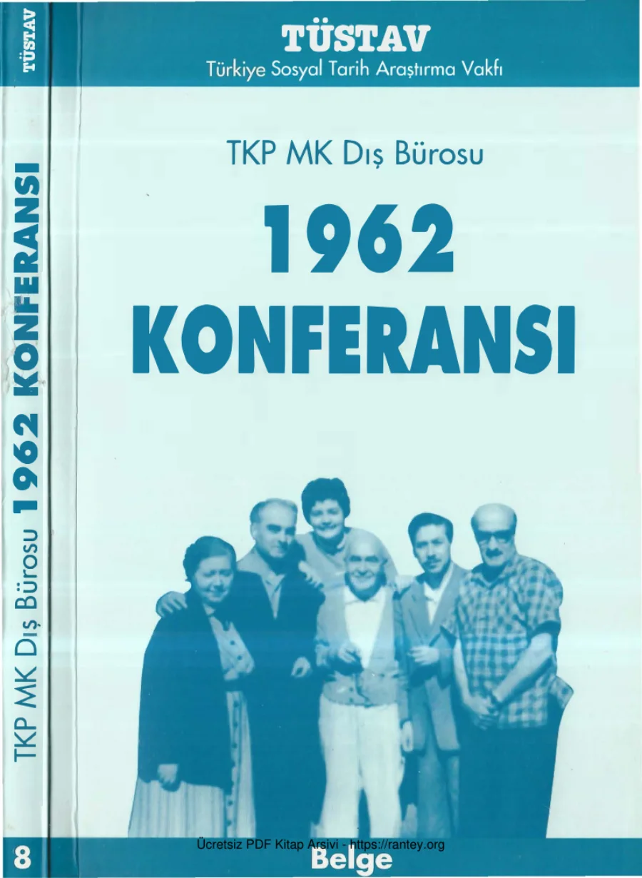 TKP MK Dış Bürosu 1962 Konferansı kapak görseli