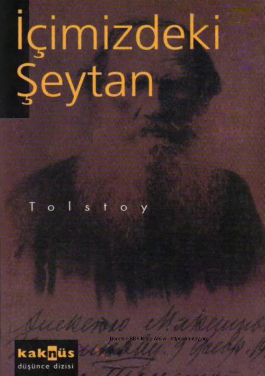 Tolstoy İçimizdeki Şeytan kapak görseli