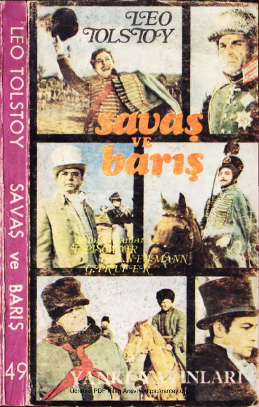 Tolstoy Savaş ve Barış kapak görseli