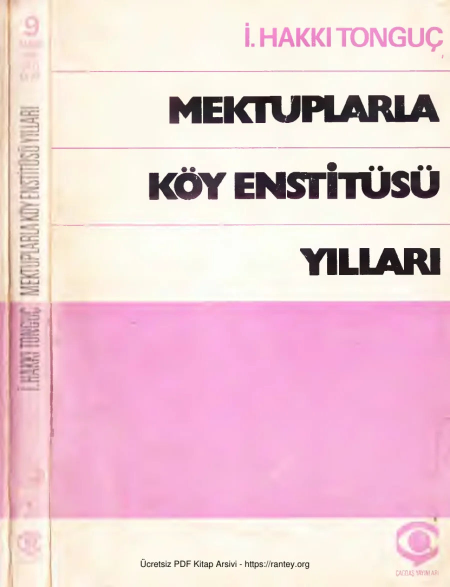 Tonguç Mektuplarla Köy Enstitüsü Yılları kapak görseli