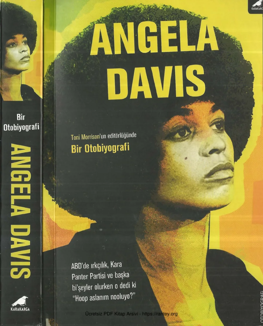 Toni Morrison Angela Davis Bir Otobiyografi Kara Karga Yayınları kapak görseli