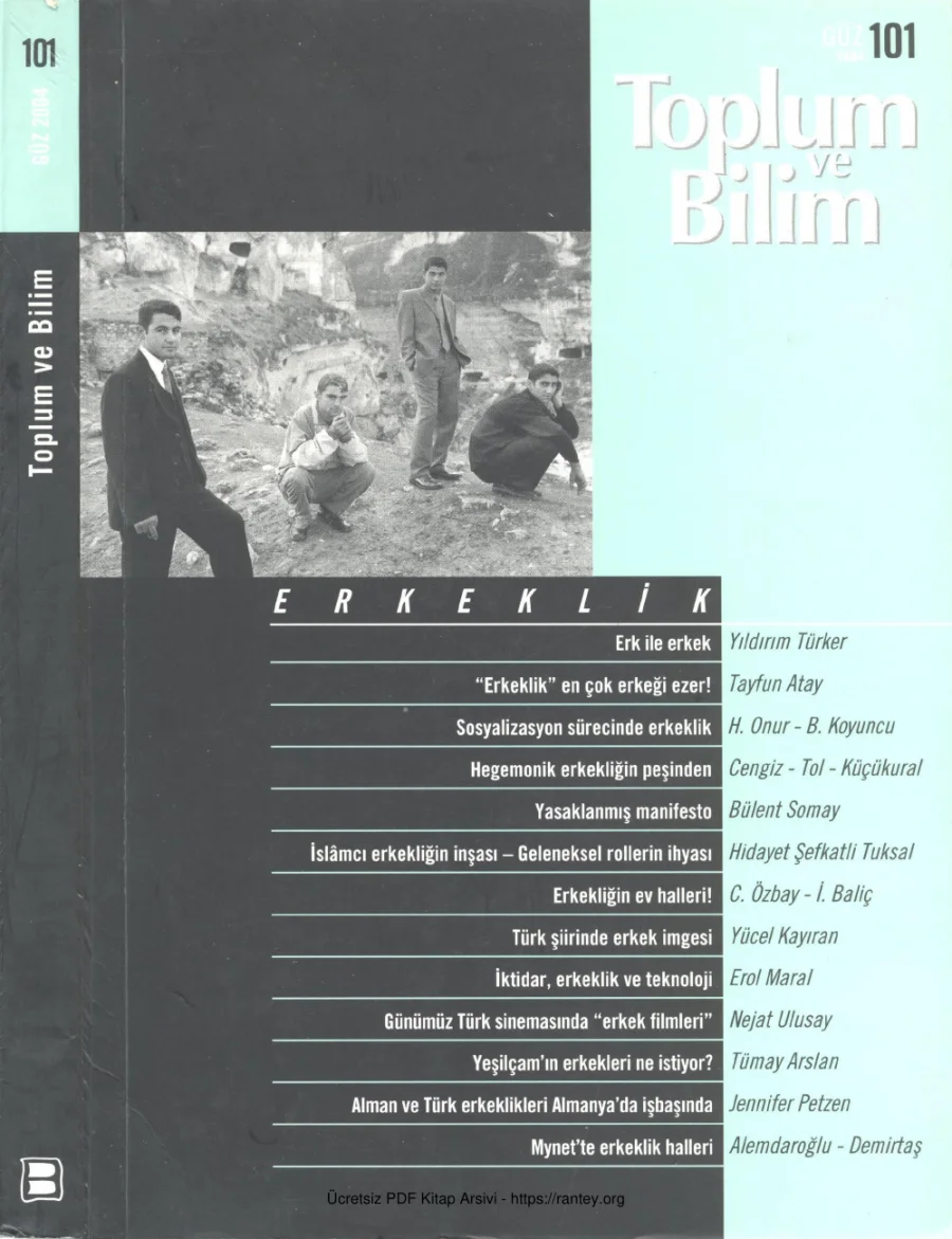 Toplum ve Bilim Sayı 101 kapak görseli