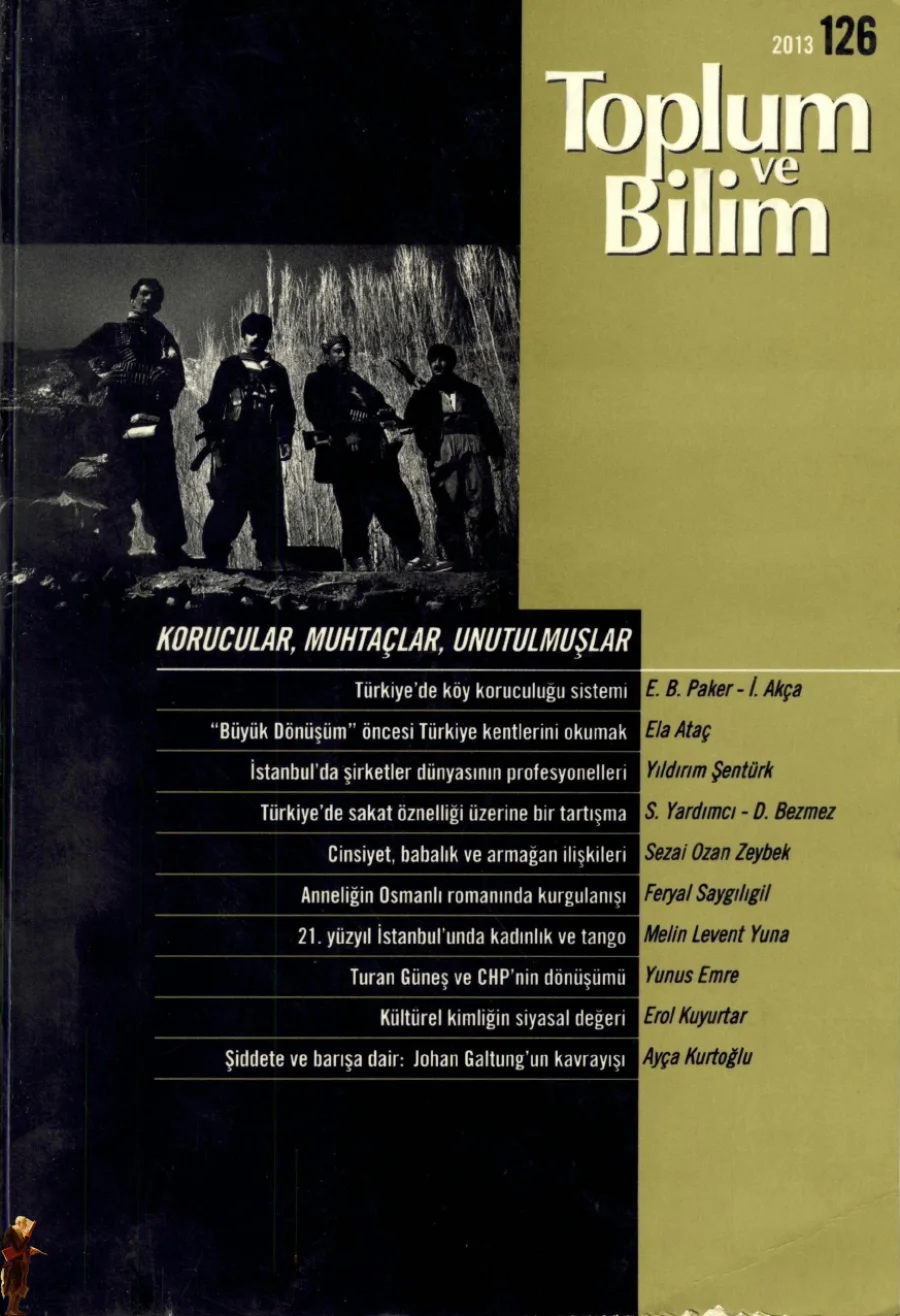 Toplum ve Bilim Sayı 126 kapak görseli