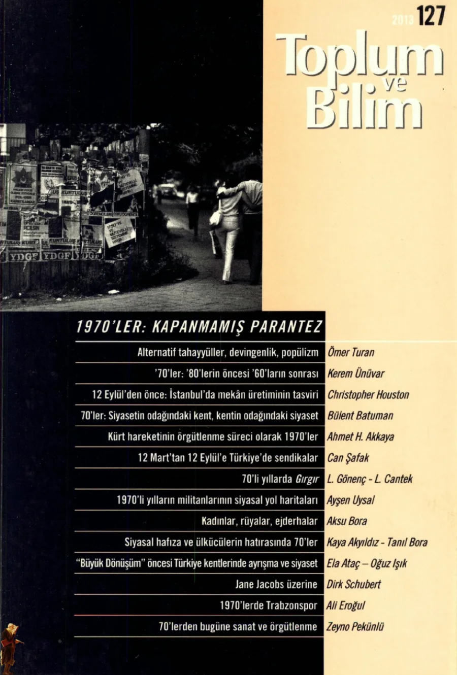 Toplum ve Bilim Sayı 127 kapak görseli