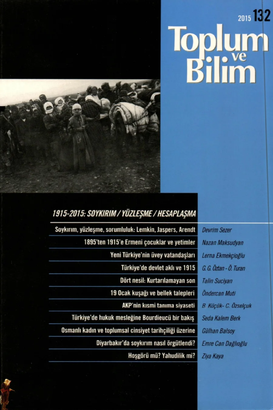 Toplum ve Bilim Sayı 132 kapak görseli