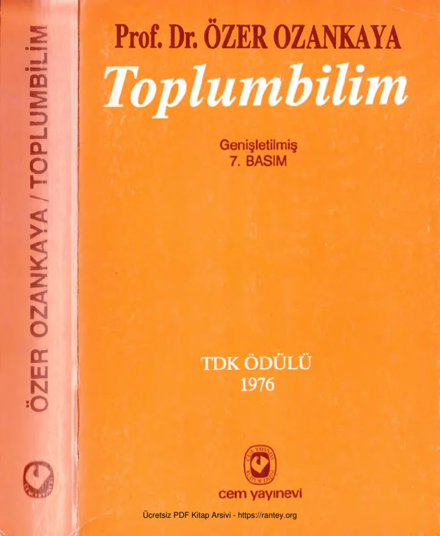 Toplumbilim kapak görseli