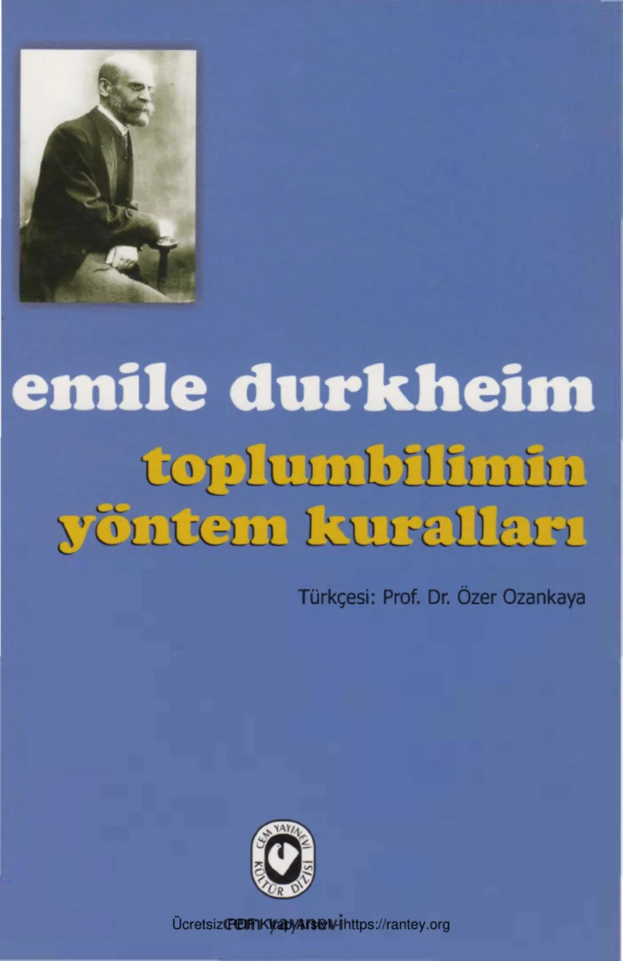 Toplumbilimin Yöntem Kuralları cs Cem yay kapak görseli