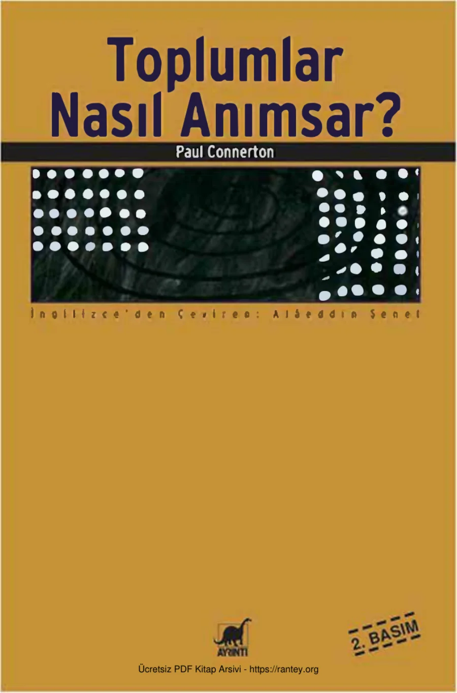 Toplumlar Nasıl Anımsarlar Ayrıntı Yayınları kapak görseli