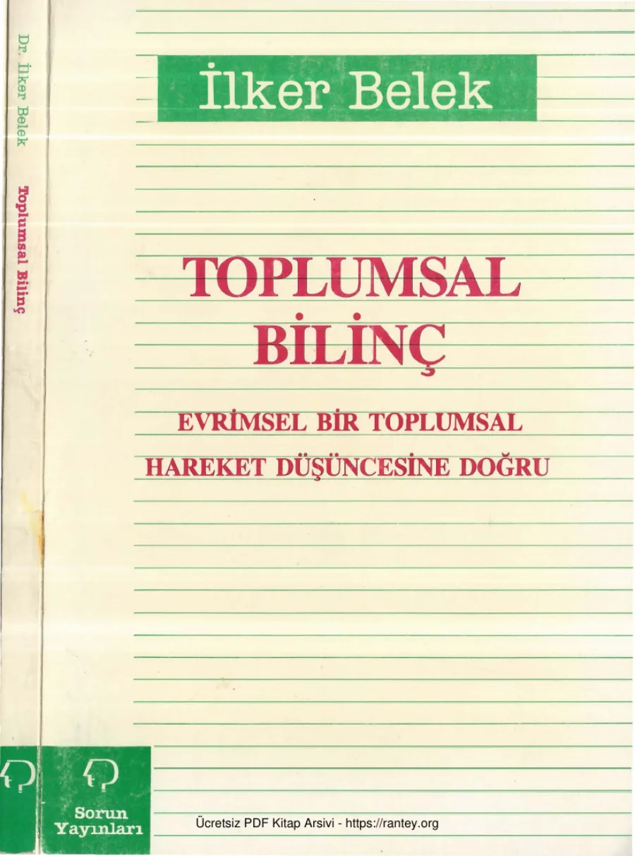 Toplumsal Bilinç kapak görseli