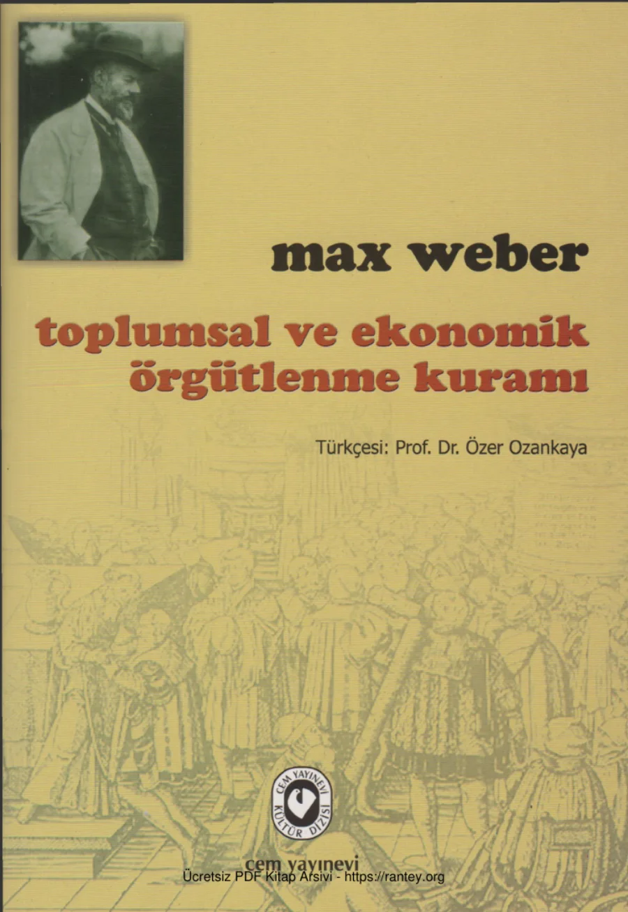 Toplumsal Ekonomik Örgütlenme Kuramı kapak görseli