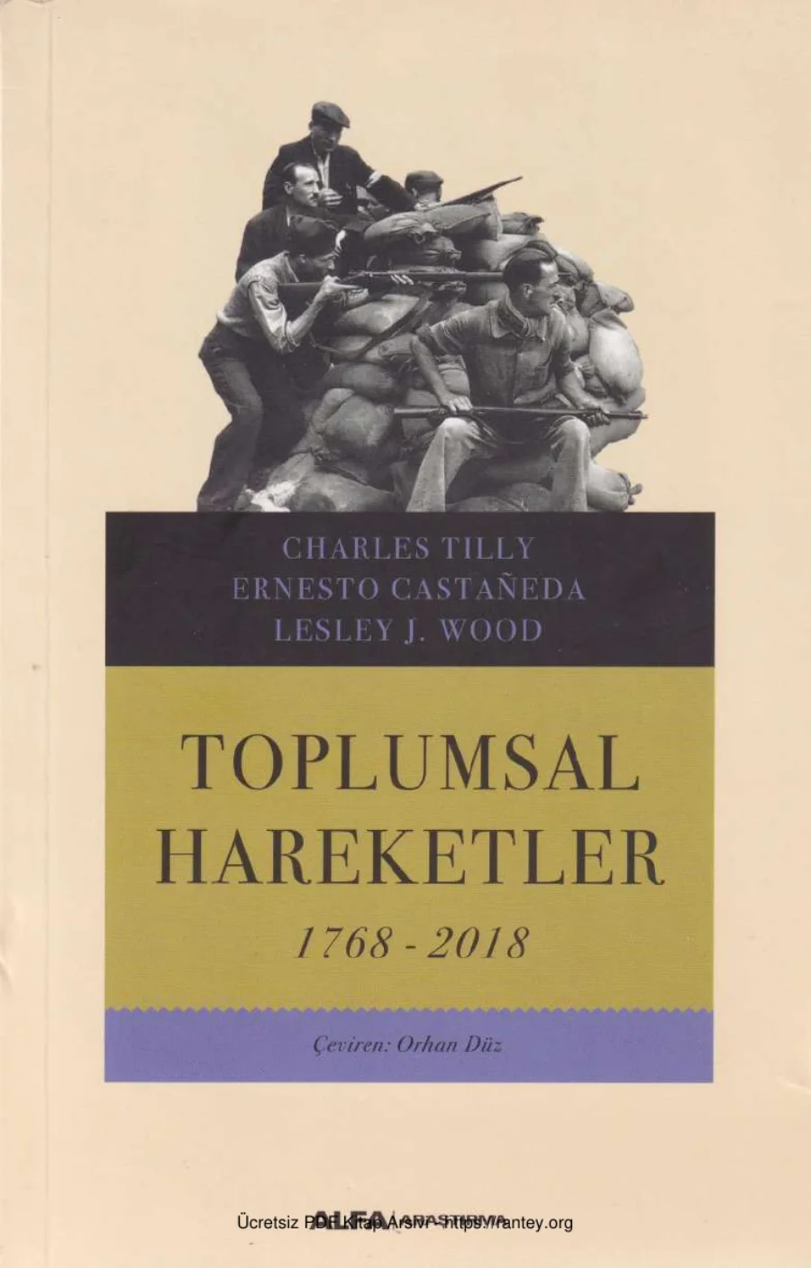 Toplumsal Hareketler 1768-2018 kapak görseli