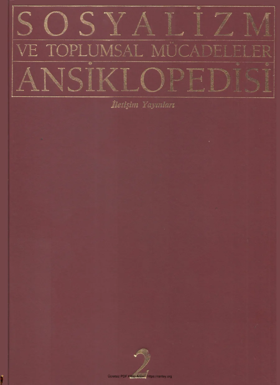 Toplumsal Mücadeleler Ansiklopedisi Cilt 2 kapak görseli