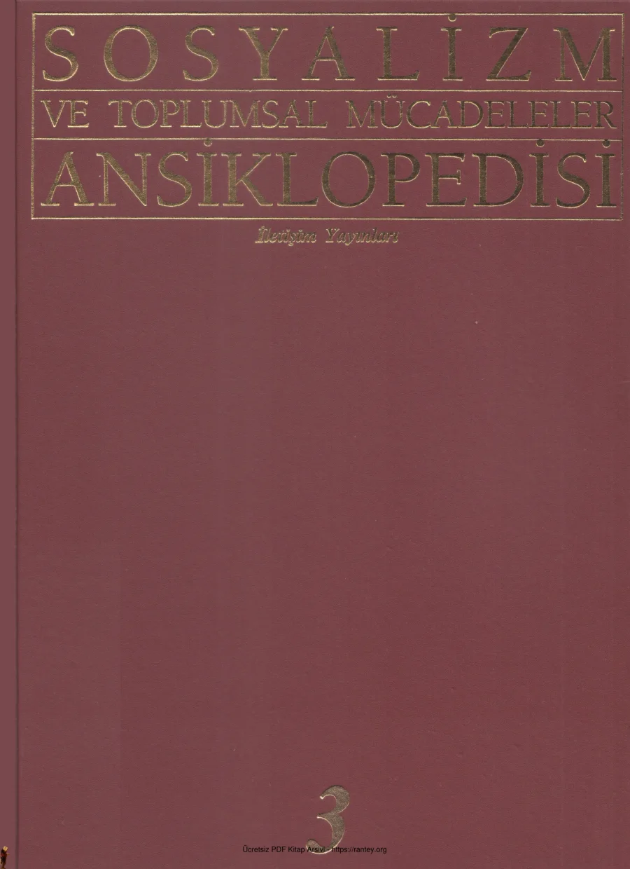 Toplumsal Mücadeleler Ansiklopedisi Cilt 3 kapak görseli