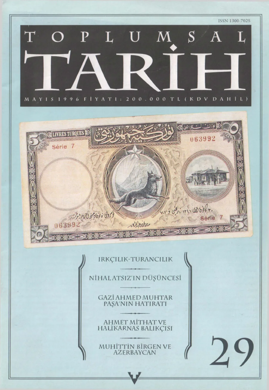 Toplumsal Tarih Sayı 029 Mayıs kapak görseli