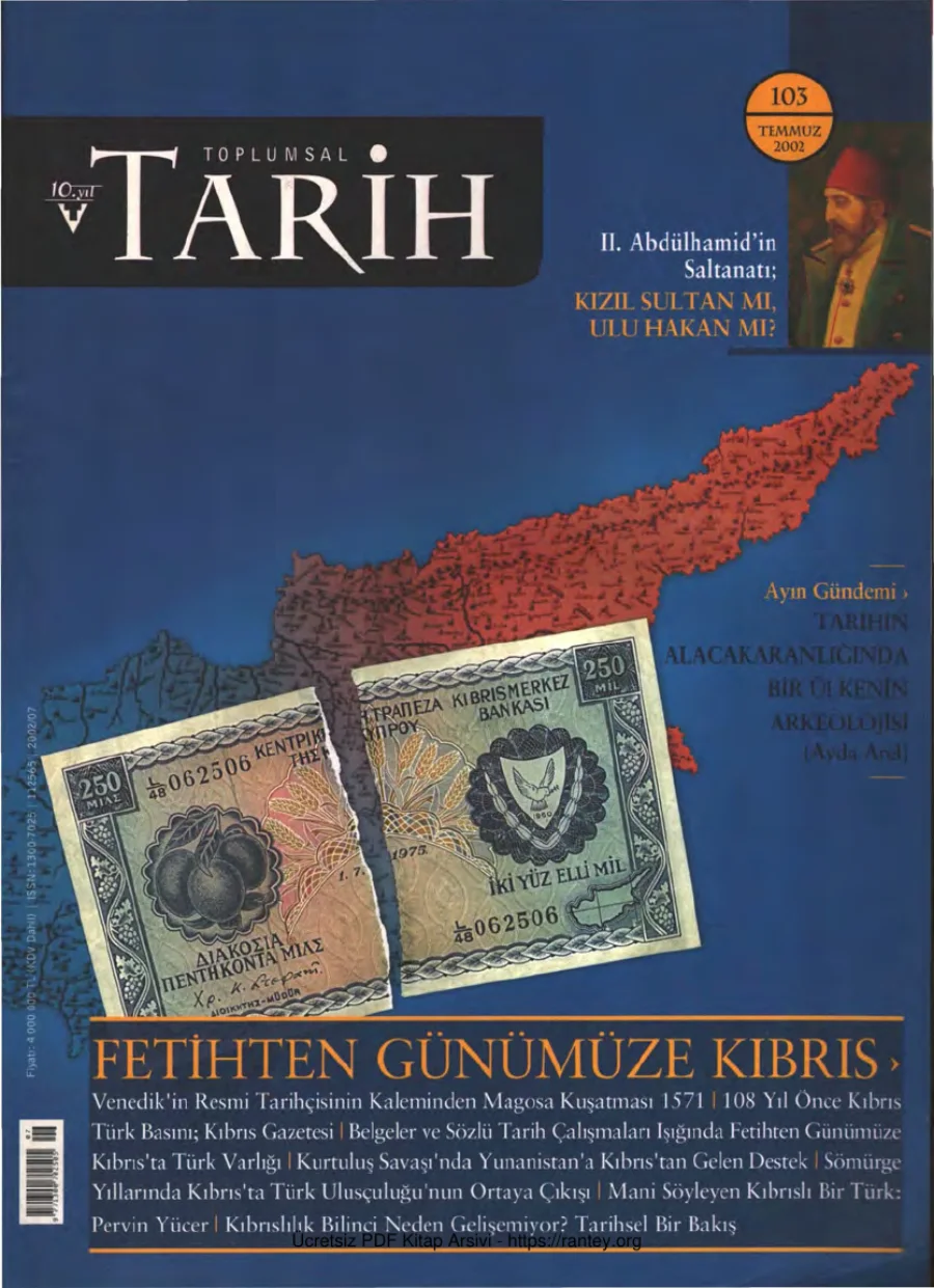 Toplumsal Tarih Sayı 103 kapak görseli