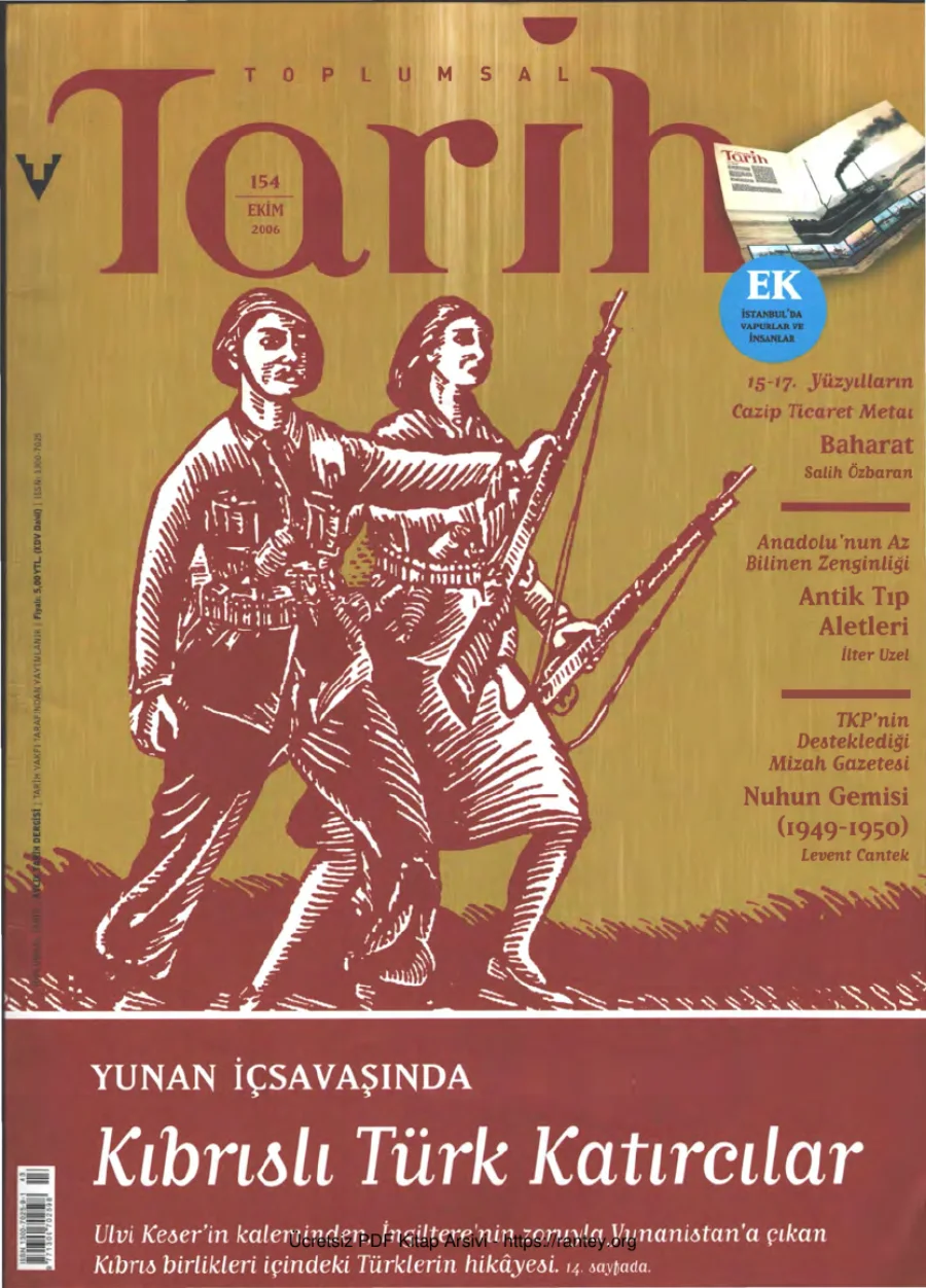 Toplumsal Tarih Sayı 154 kapak görseli