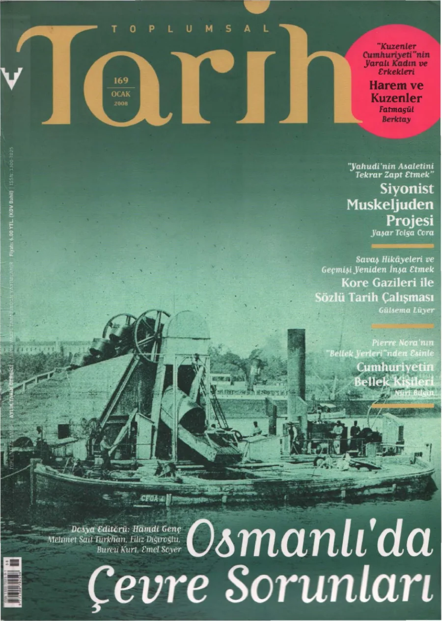 Toplumsal Tarih Sayı 169 Ocak kitap kapağı