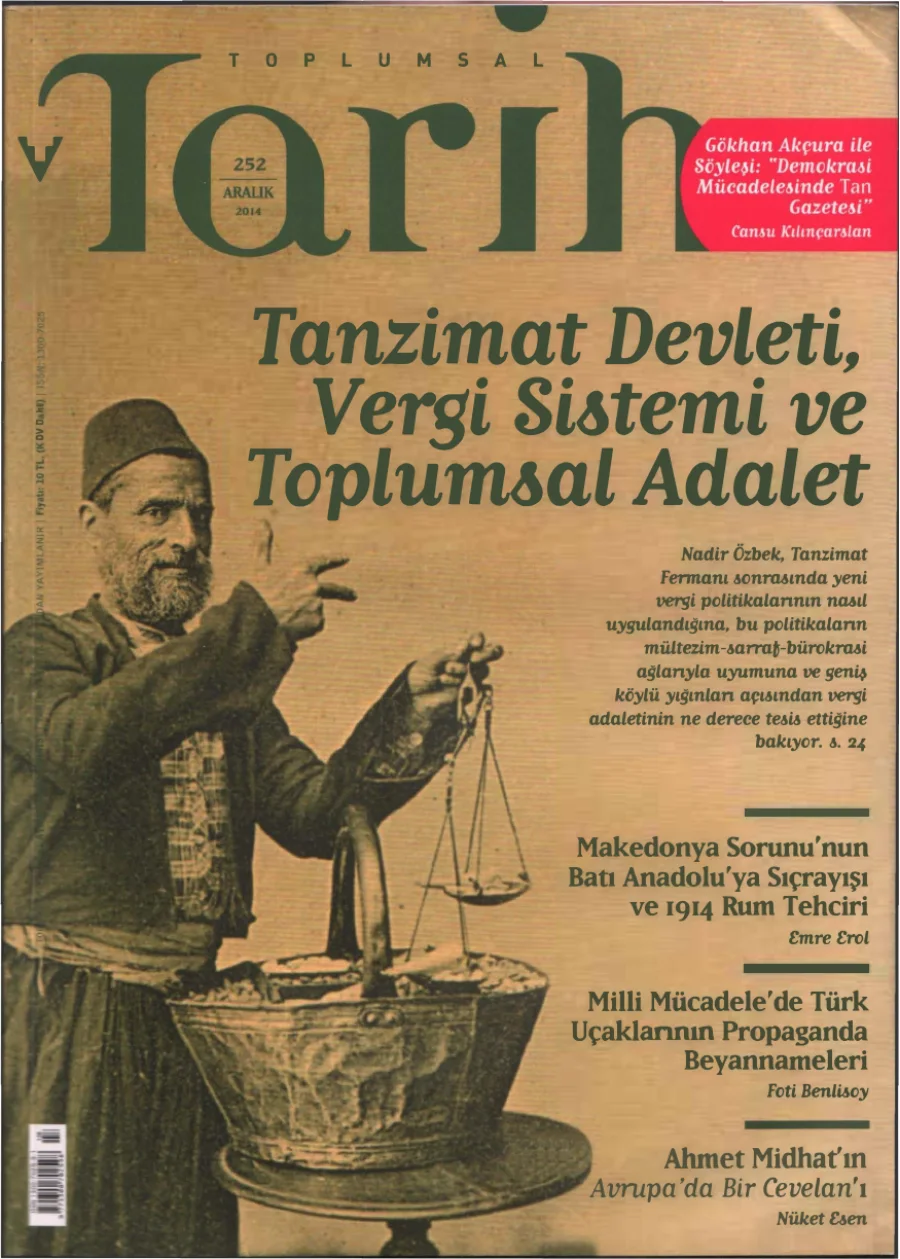 Toplumsal Tarih Sayı 252 Aralık kapak görseli
