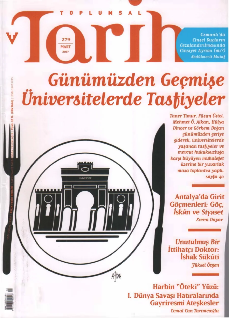 Toplumsal Tarih Sayı 279 Mart kapak görseli