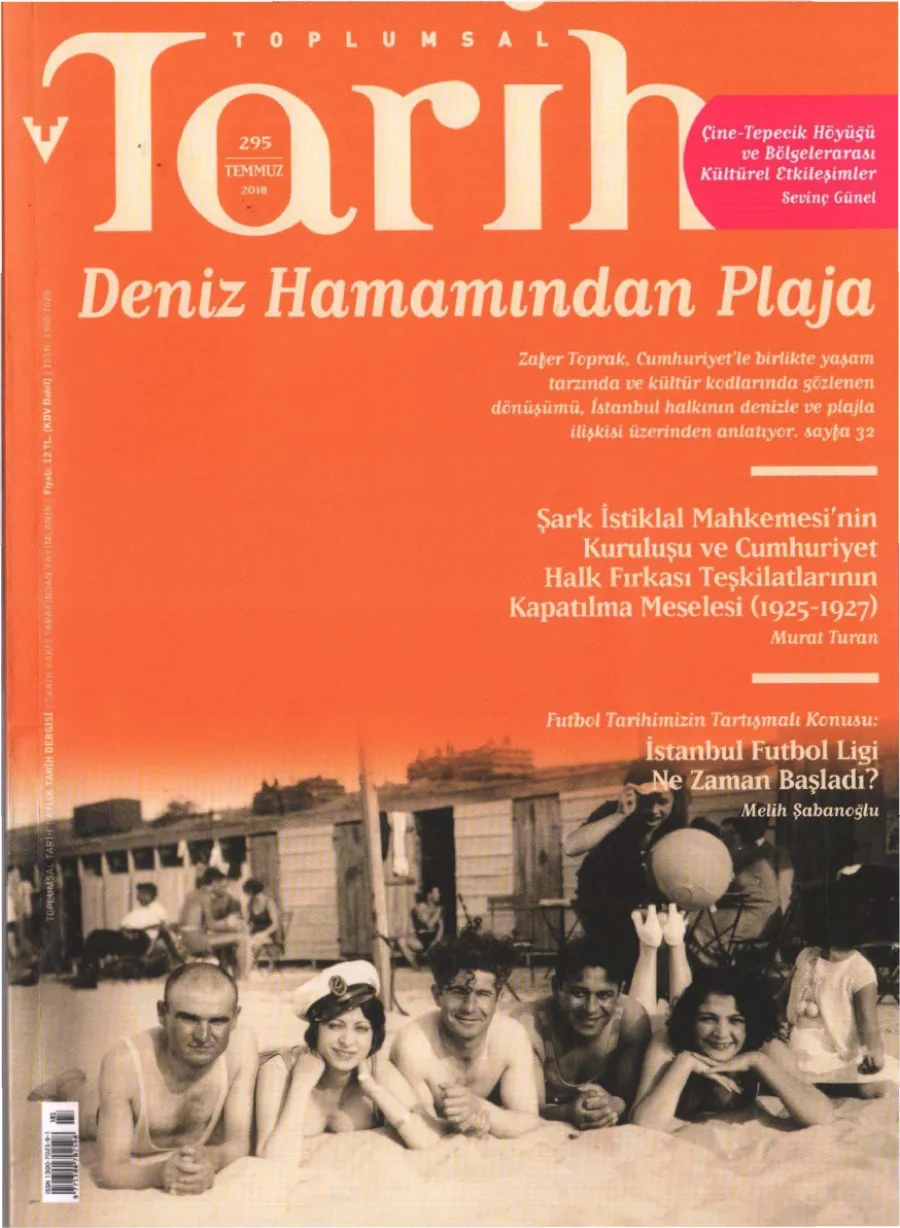 Toplumsal Tarih Sayı 295 Temmuz kapak görseli