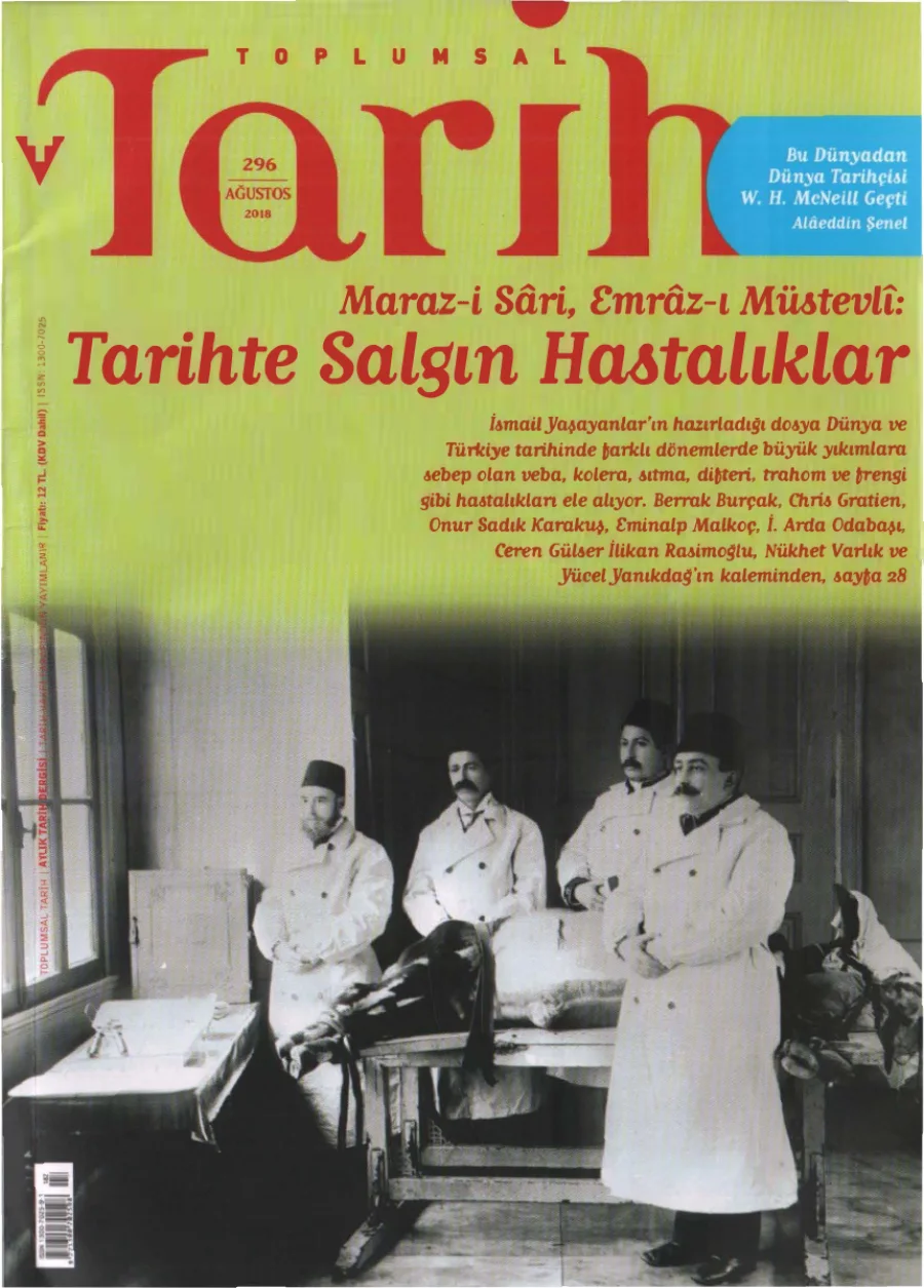 Toplumsal Tarih Sayı 296 Ağustos kapak görseli