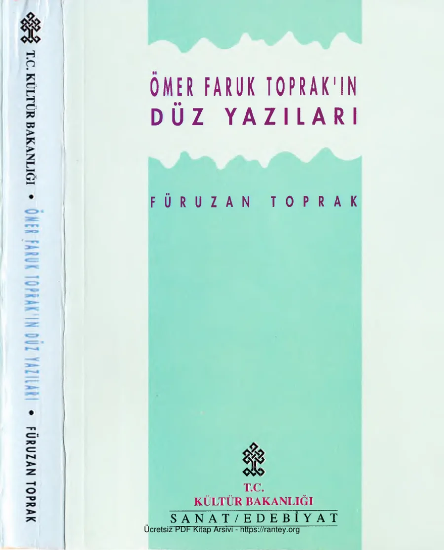 Toprak Düz Yazıları Kültür Bakanlığı Yayınları kapak görseli