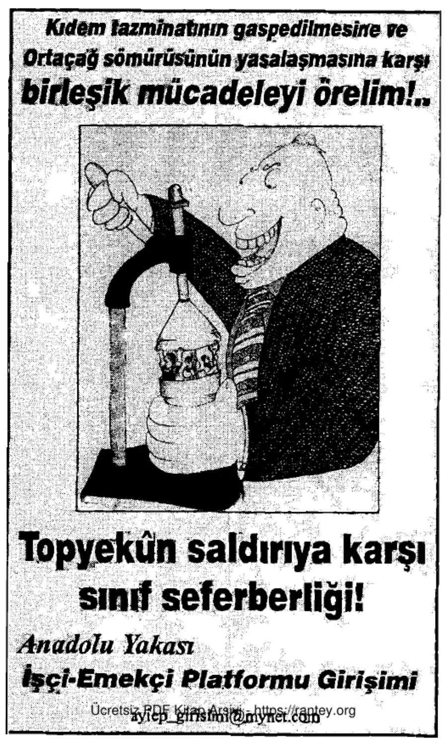 Topyekûn Saldırıya Karşı Sınıf Seferberliği kapak görseli