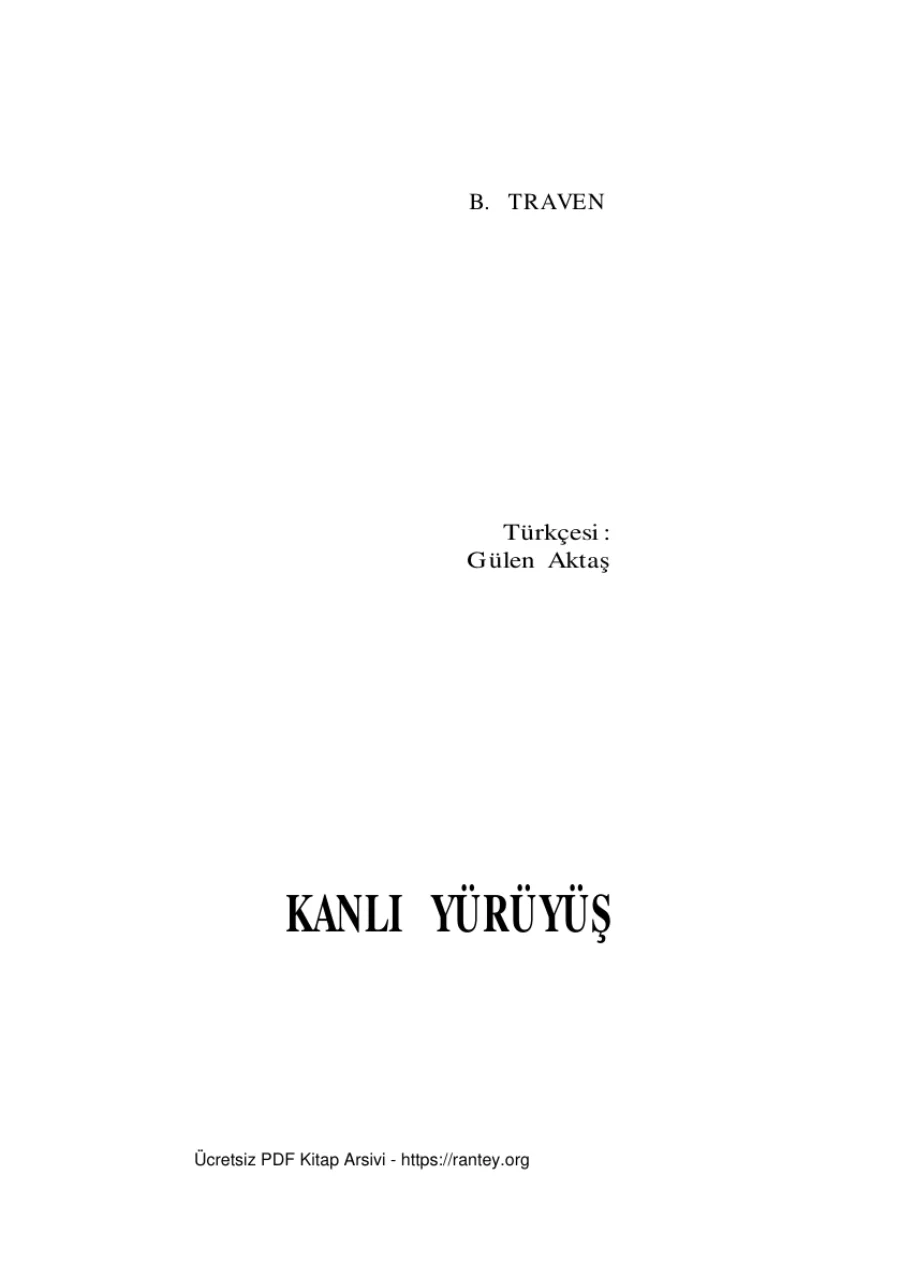 Torsvan Kanli Yuruyus kapak görseli
