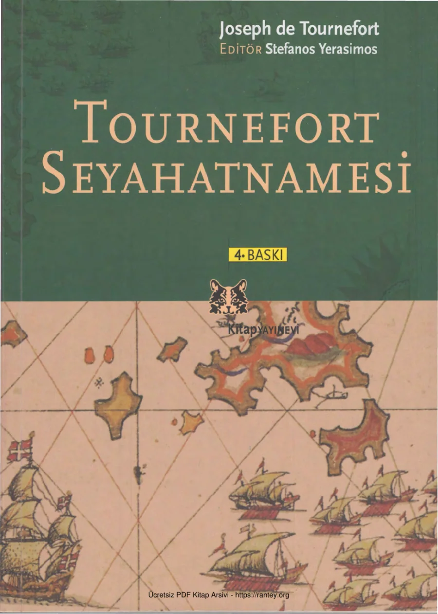 Tournefort Seyahatnamesi kapak görseli