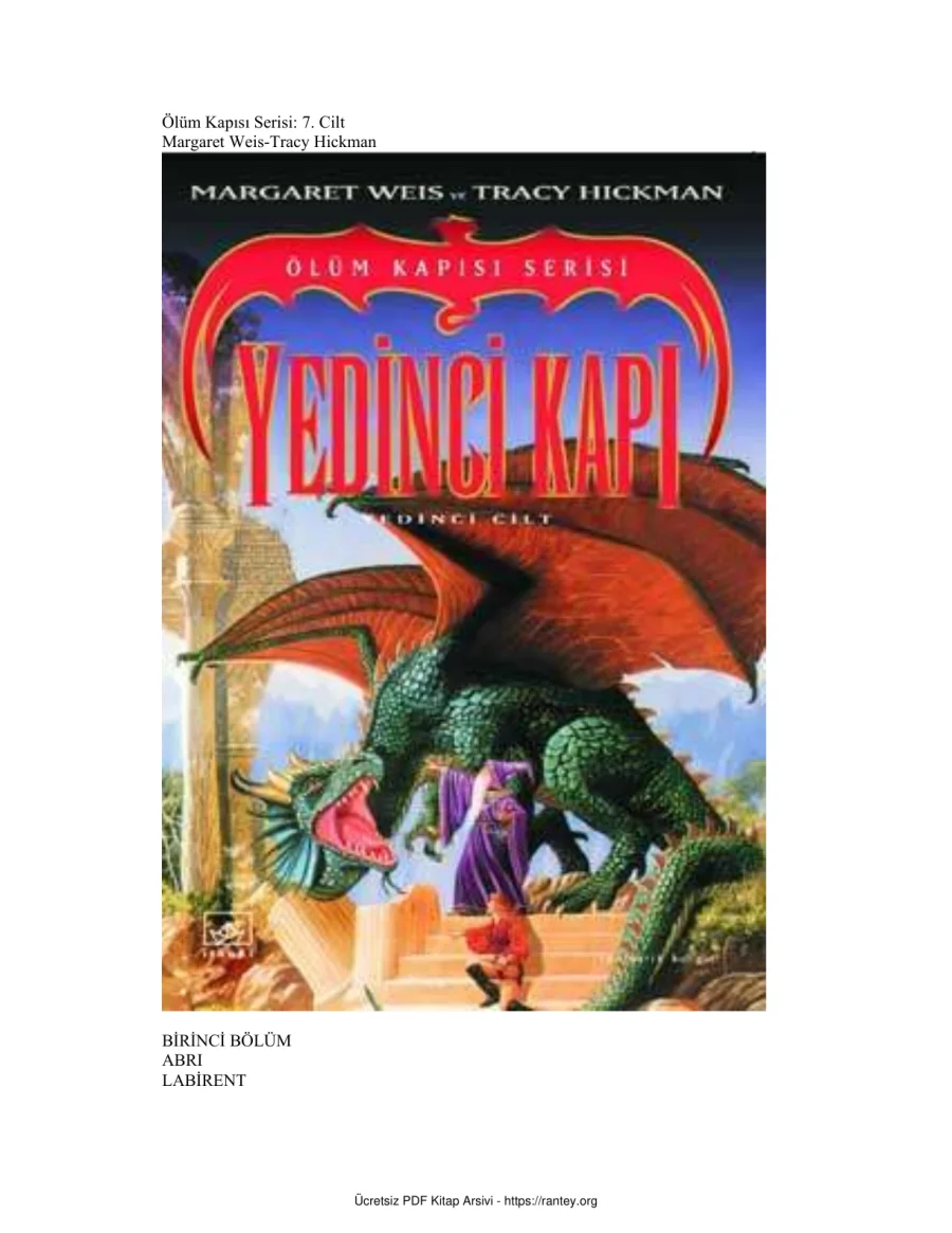 Tracy Hickman Olum Kapisi 7 Yedinci Kapi kapak görseli