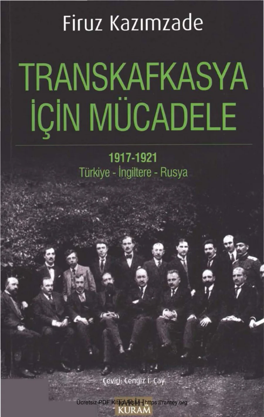Transkafkasya İçin Mücadele 1917-1921 kapak görseli