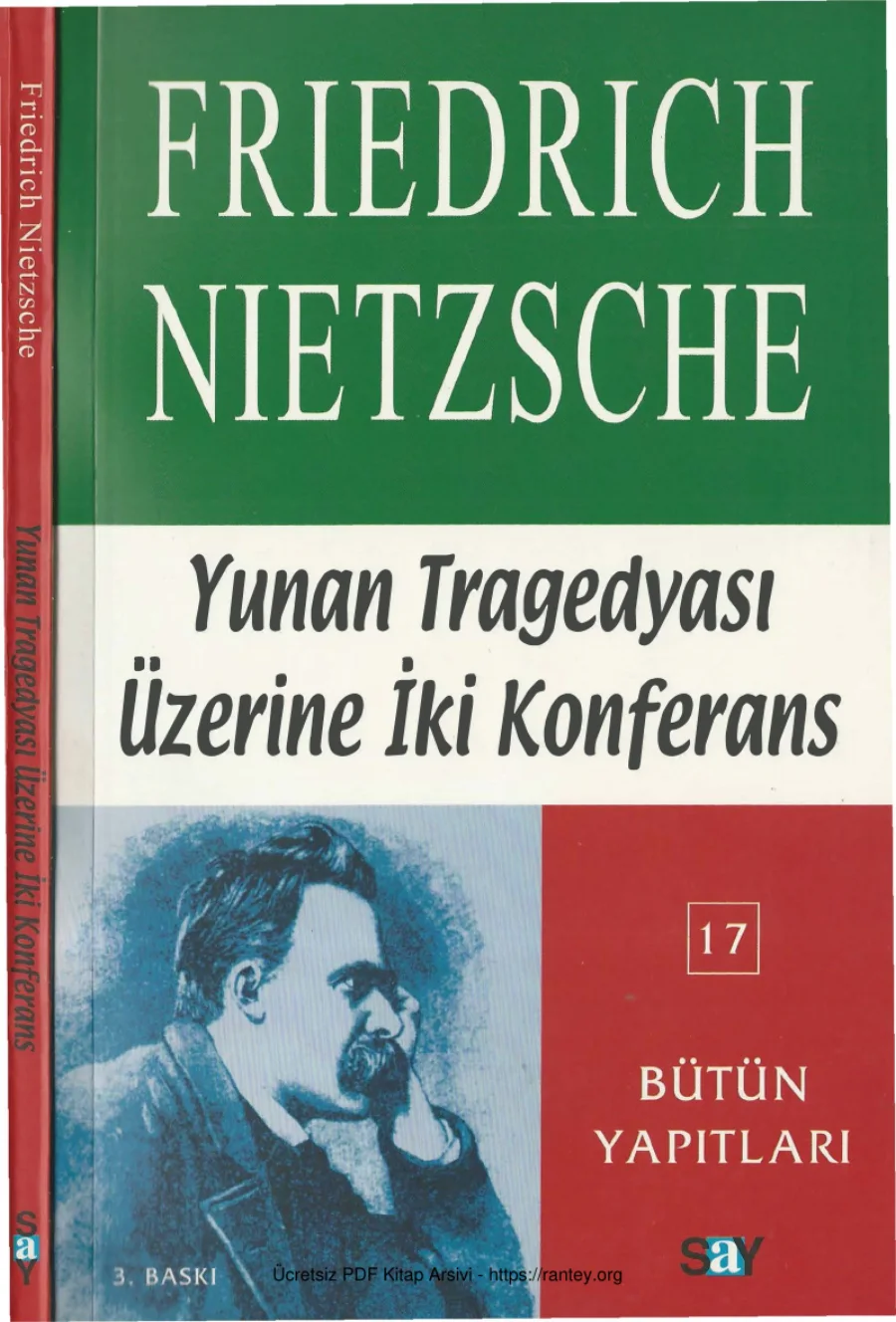 Tregedyası Üzerine İki Konferans Say Yayınları kapak görseli