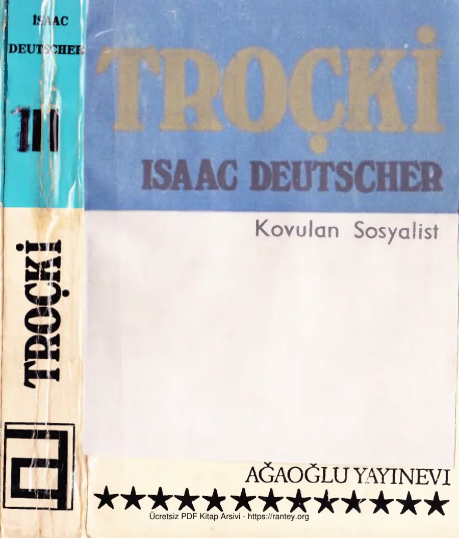 Troçki Cilt 3 Kovulan Sosyalist Ağaoğlu Yayınları kapak görseli